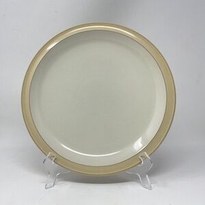 Denby Caramel (retired) Stoneware Dinner Plate (5 available $35 EACH)